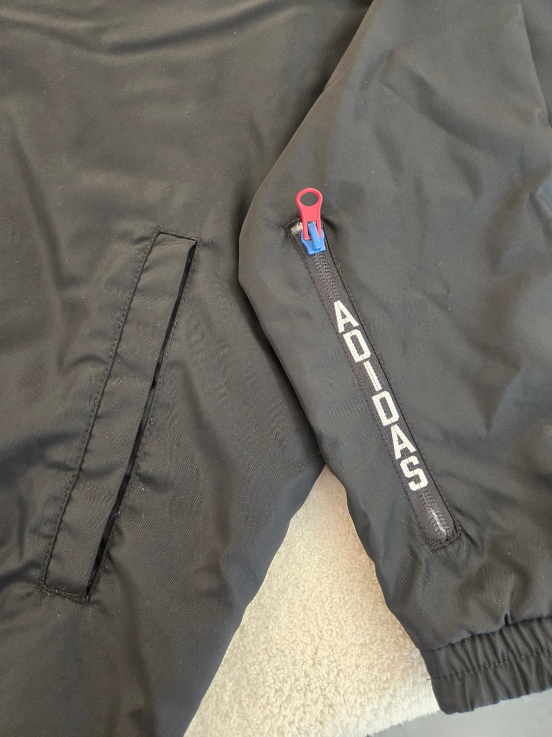 아디다스 후드 코치 자켓 블랙 110 상품이미지2