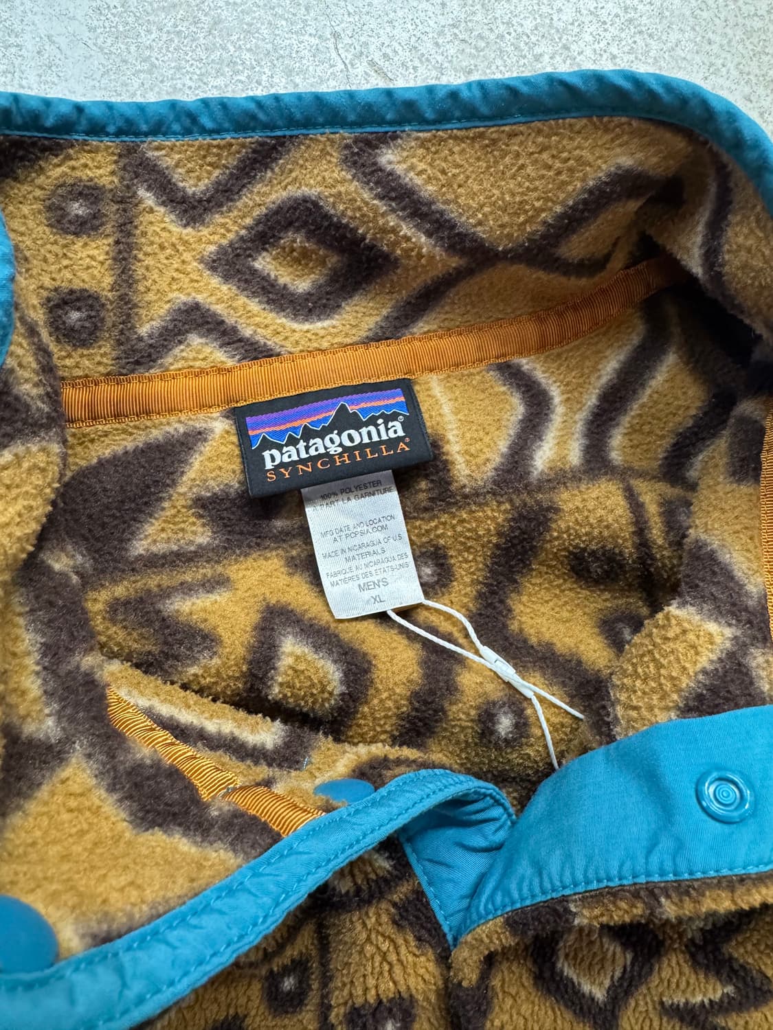 파타고니아 아즈텍 신칠라 스냅티 상품이미지4
