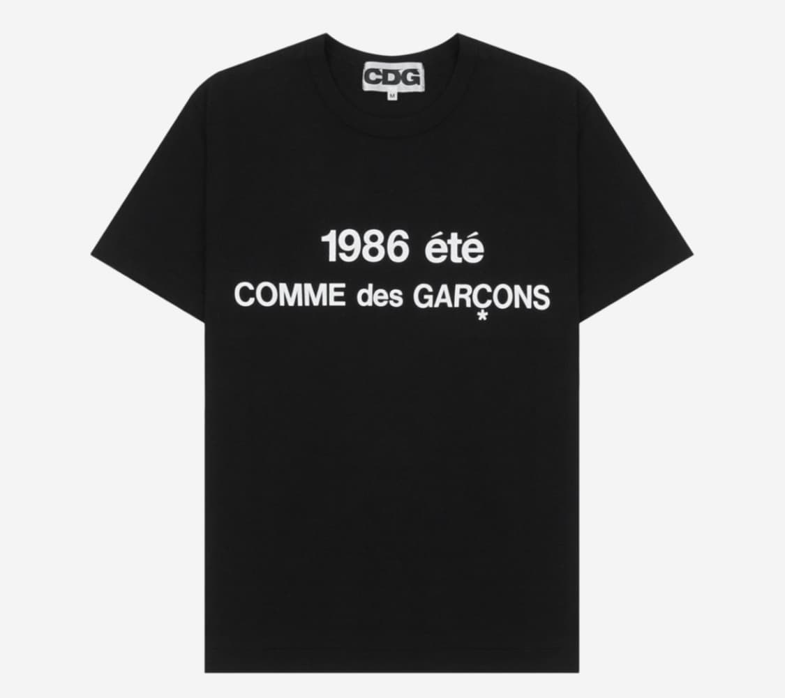 꼼데가르송 CDG 1986 반팔 상품이미지1