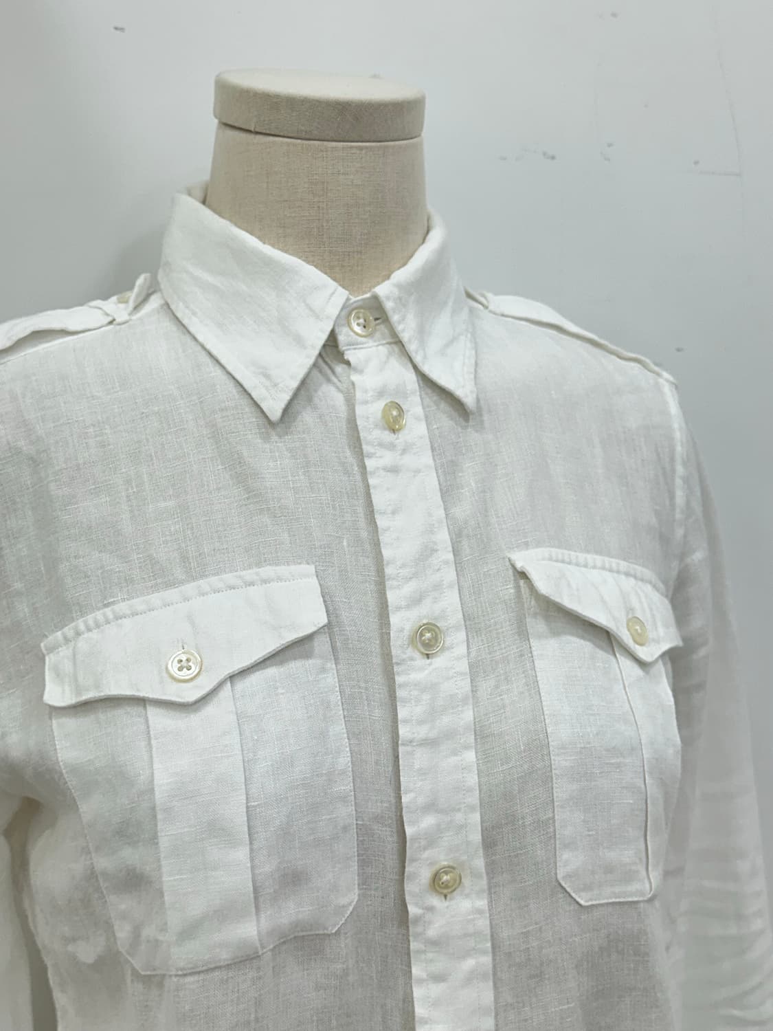 랄프로렌 리넨 남방 상품이미지6