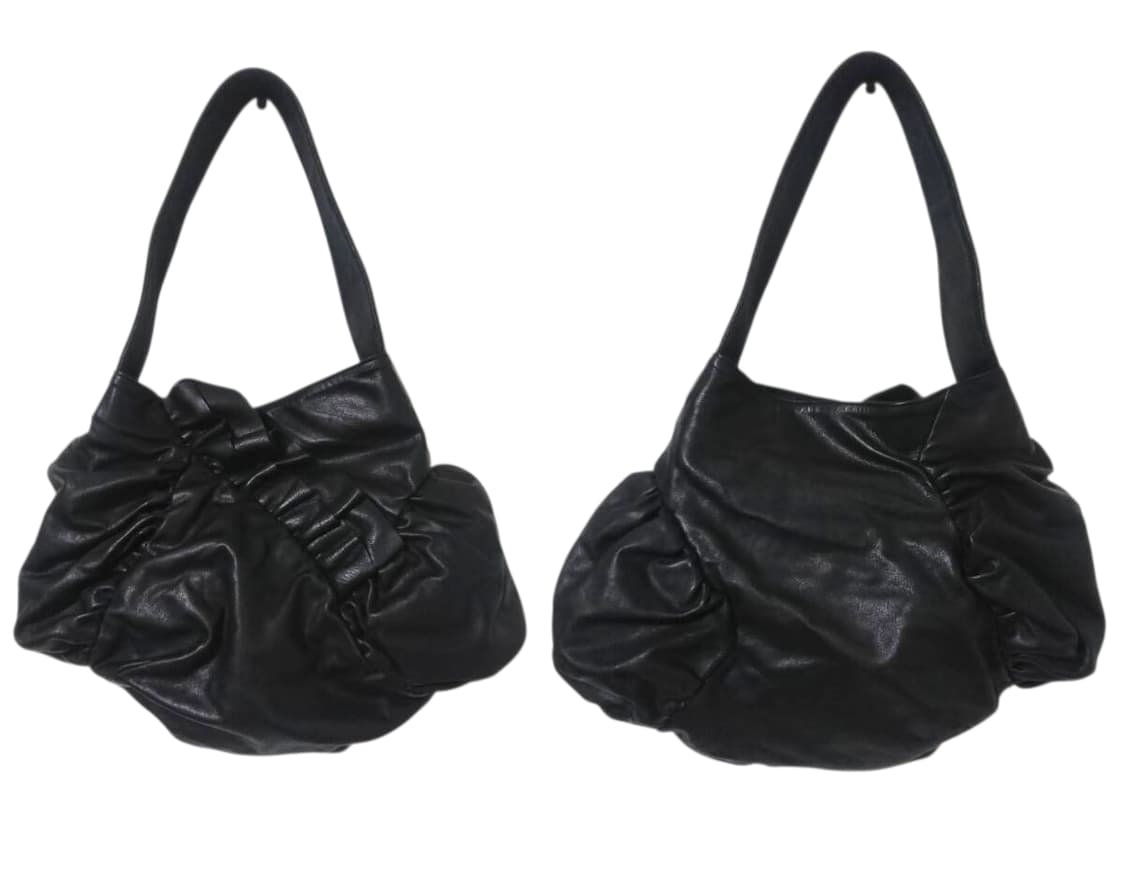 요지 야마모토 와이즈 소가죽 변형 숄더백 상품이미지3