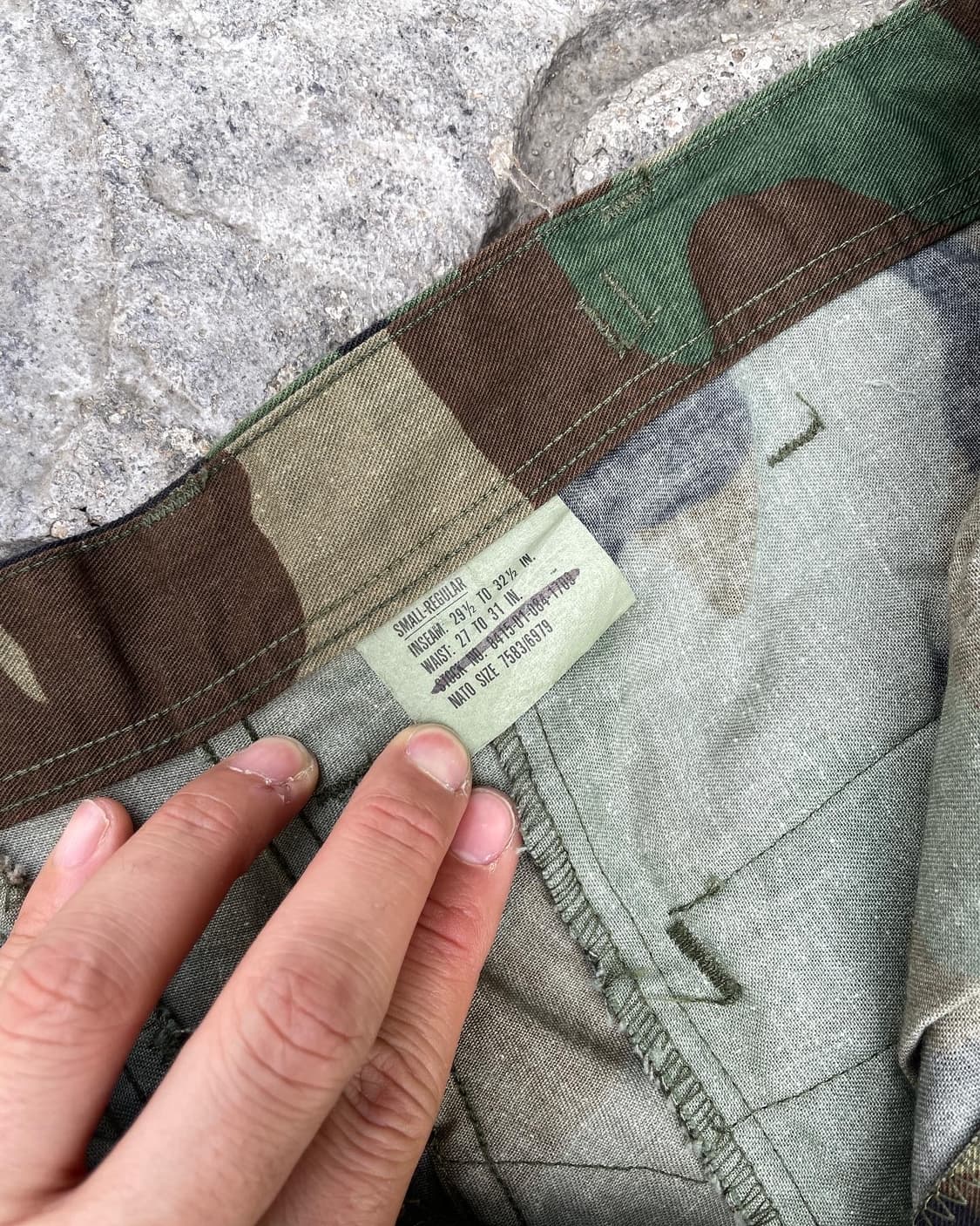 00s MILITARY WOODLAND PANTS 상품이미지9