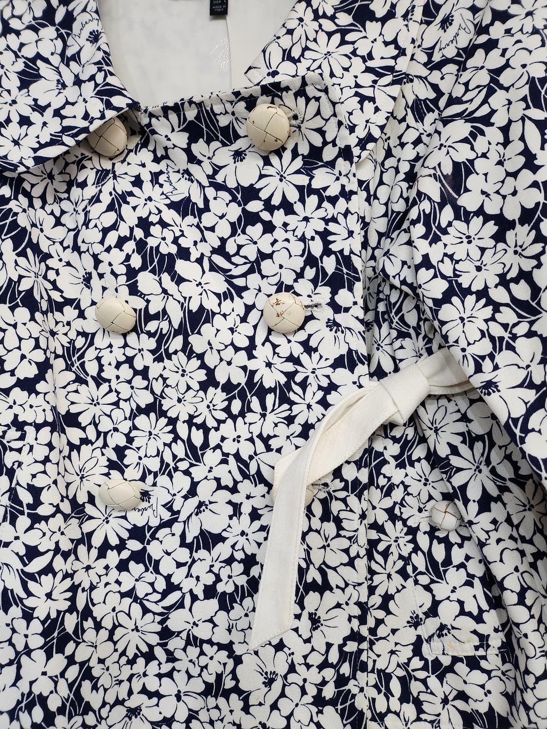 824) 버버리 플라워 프린트 여성 자켓 상품이미지3