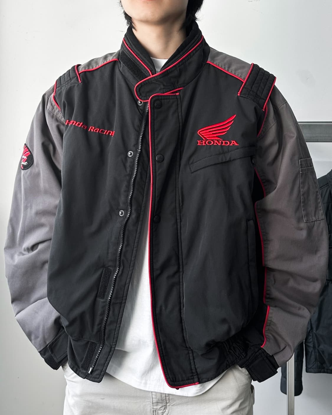 혼다 레이싱 모터사이클 봄버 자켓 상품이미지2
