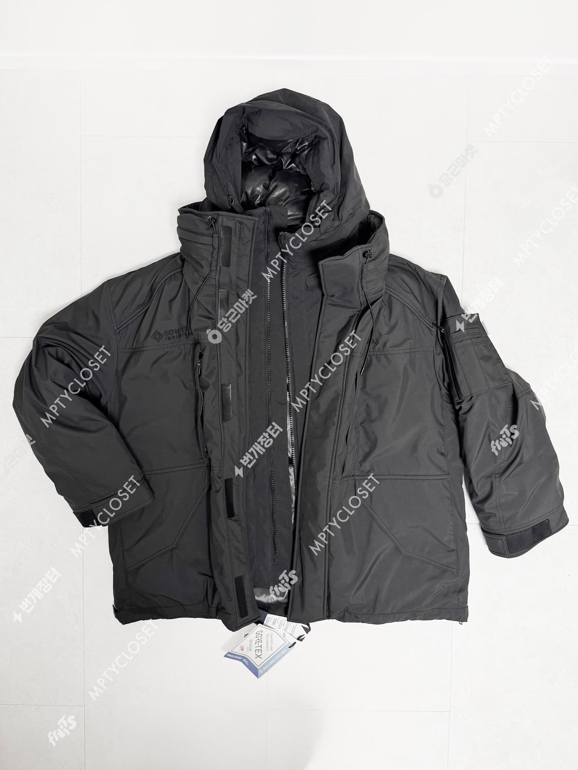 [48] 준지 고어텍스 인피니움 미드렝스 다운 점퍼           상품이미지3