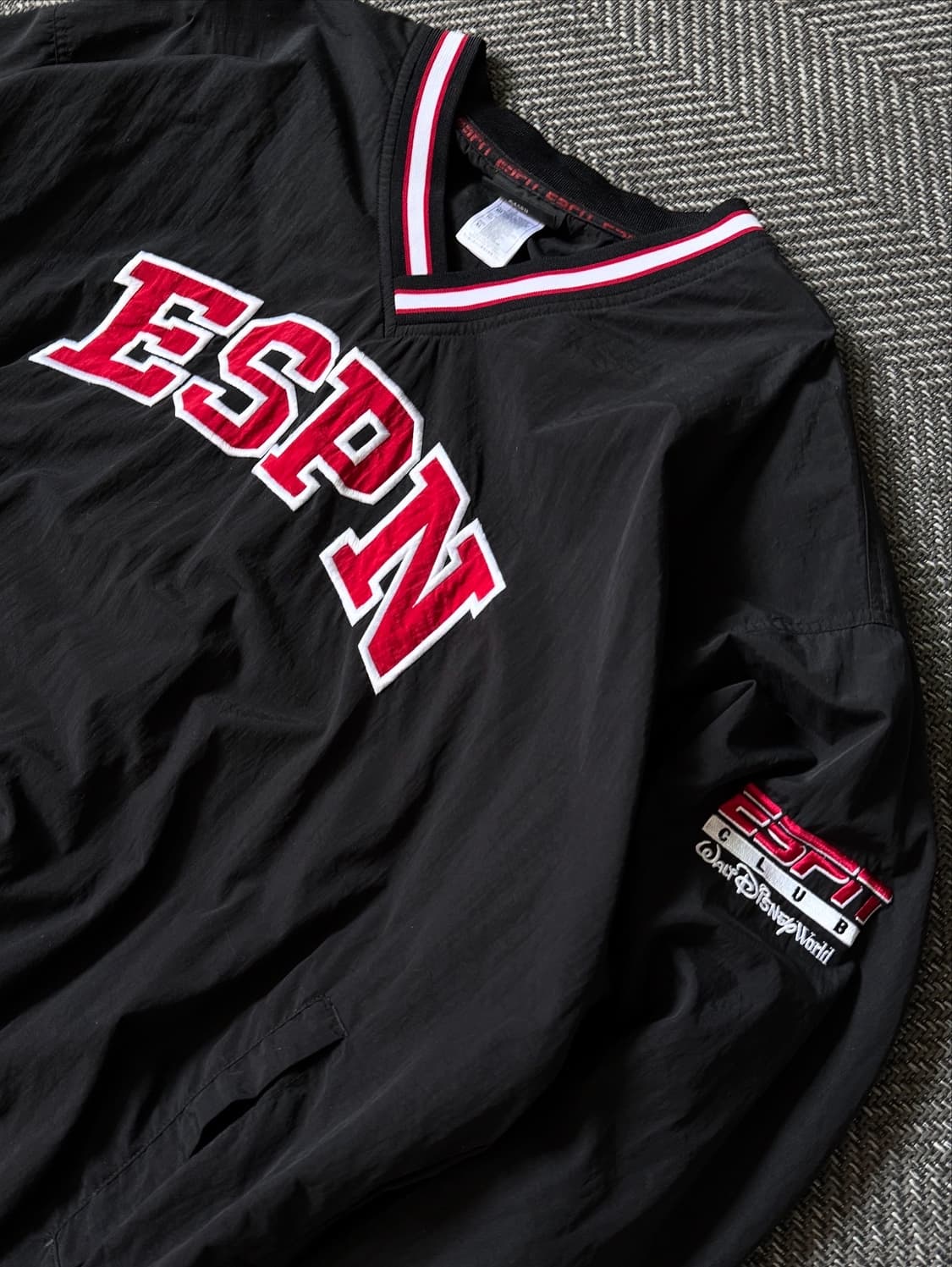 ESPN 나일론 빈티지 웜업 브이넥 풀오버 (105-110) 상품이미지4