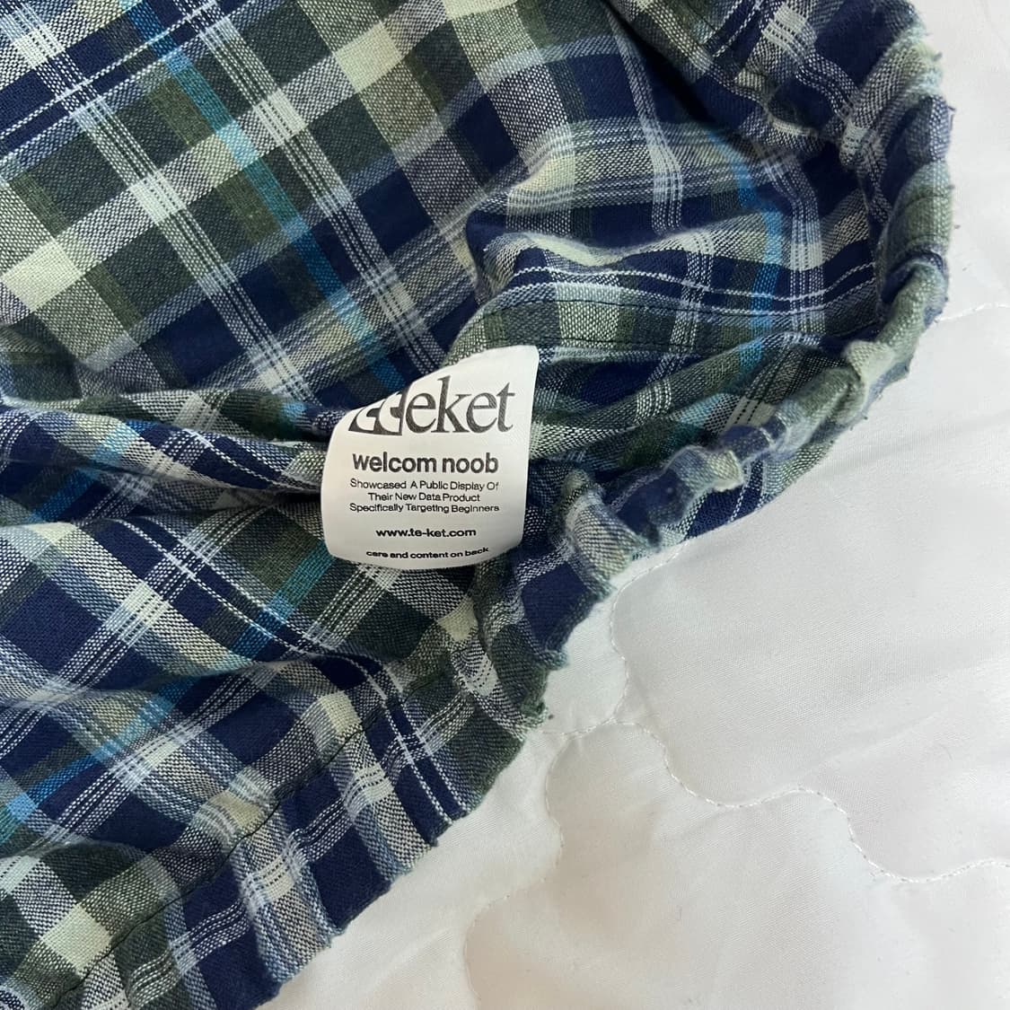 테켓 Awardee Shirt Jacket Blue 셔츠자켓 M 상품이미지2