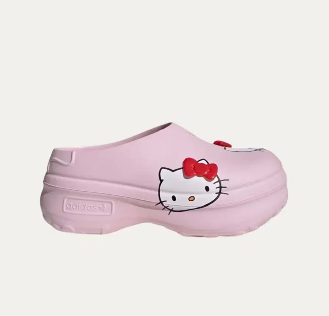 아디다스 헬로키티 아디폼 스탠 스미스 뮬 핑크 225 230 신발 상품이미지1