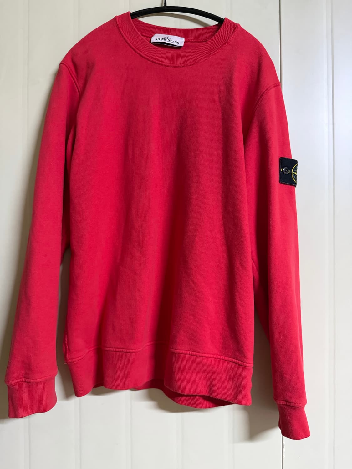 스톤아일랜드 맨투맨 m 레드 상품이미지1