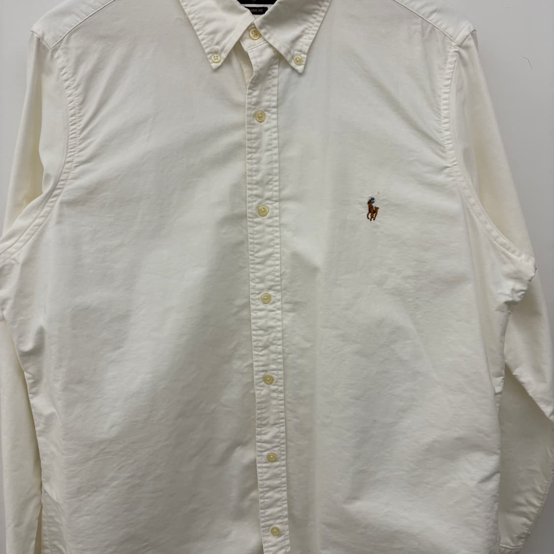 폴로 랄프로렌 화이트 셔츠 남성 XL 상품이미지2