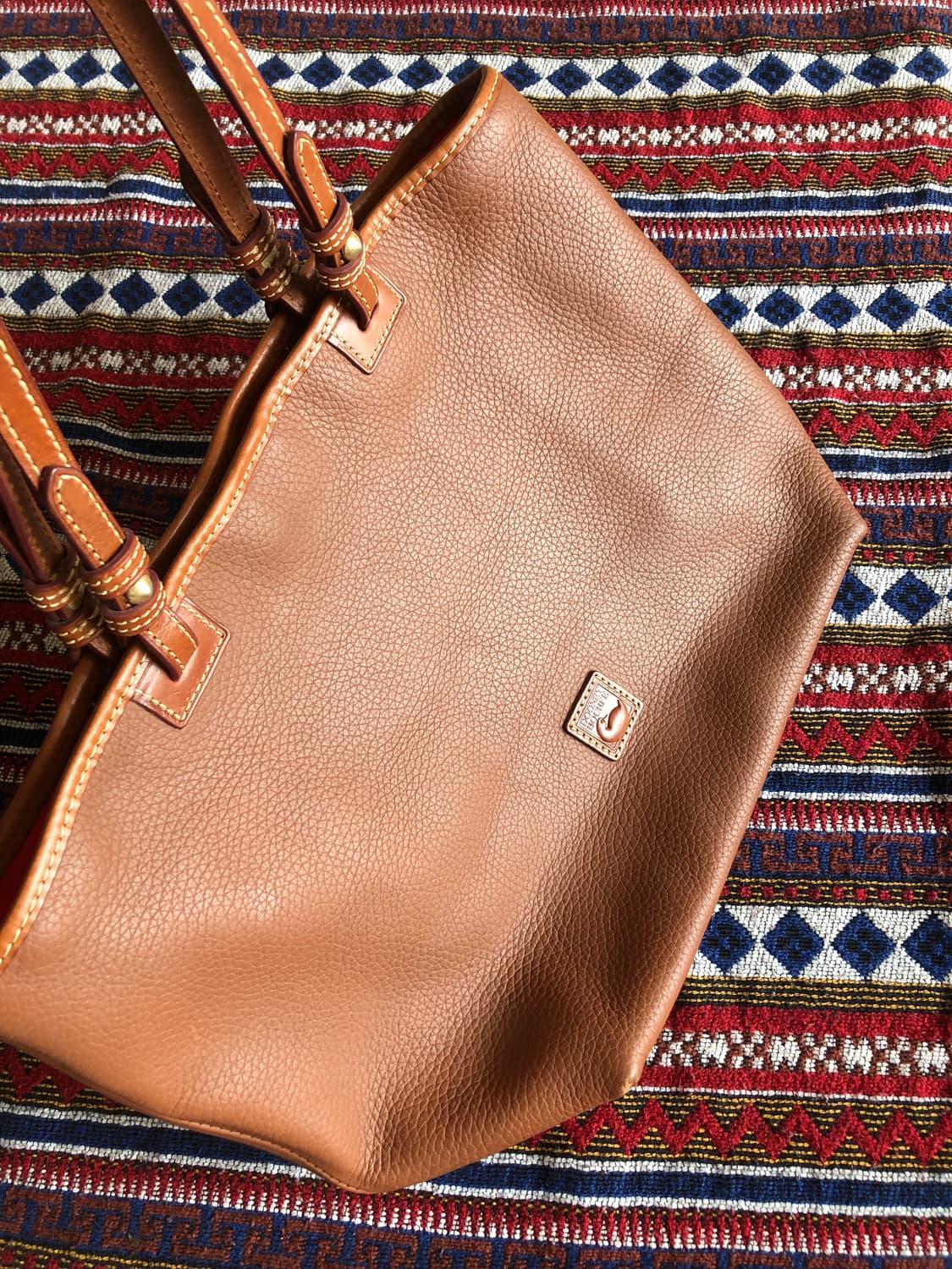 두니앤버크 브라운 레더 토트백 상품이미지8