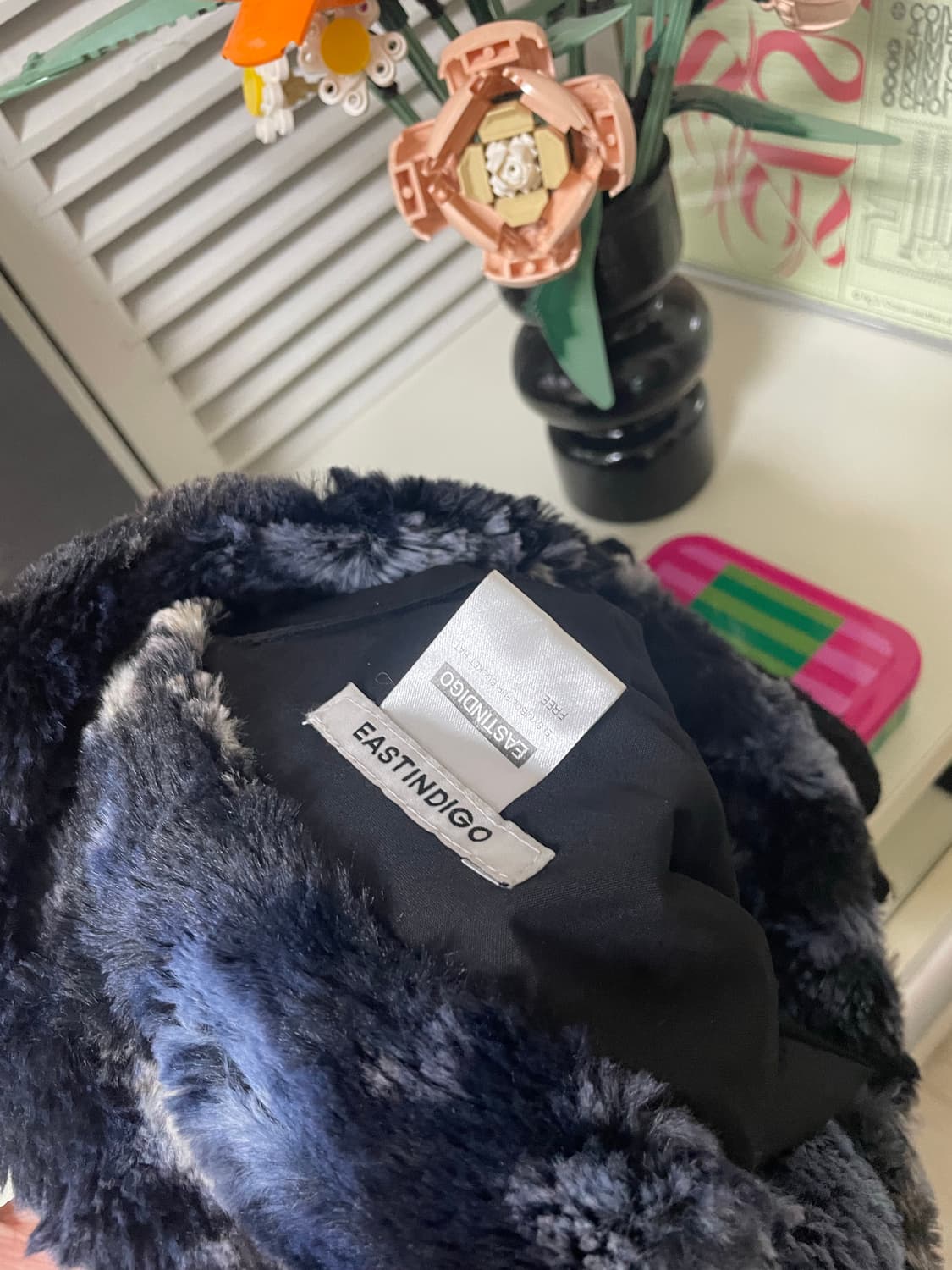 이스트인디고 EI Symbol 퍼 버킷햇 상품이미지6