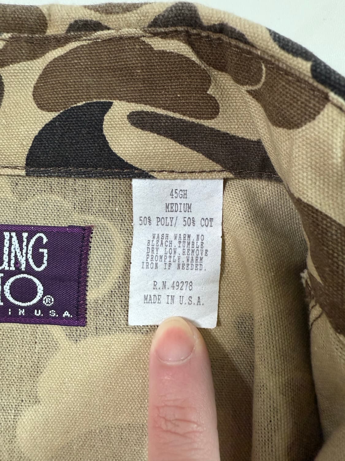 GUNGHO 궁호 카무플라주 셔츠  상품이미지5