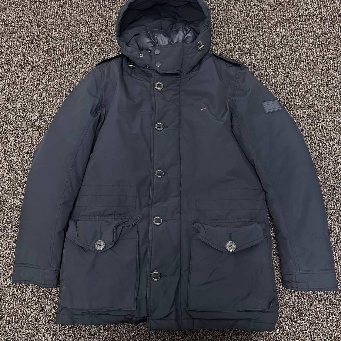 타미힐피거 덕다운 야상 패딩 S 상품이미지1
