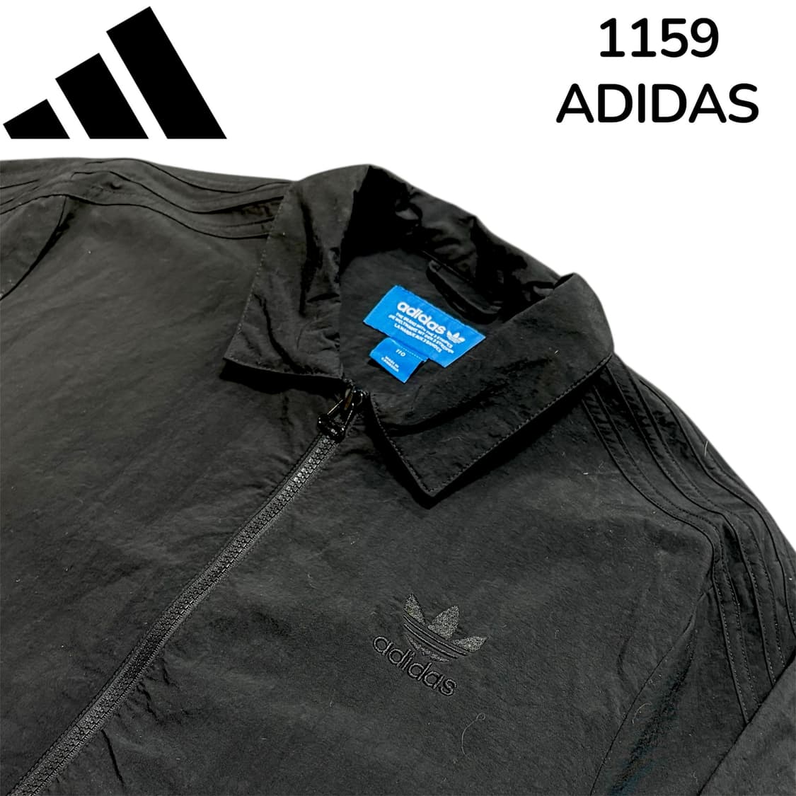 아디다스 블랙 파이어버드 바람막이 110 상품이미지4