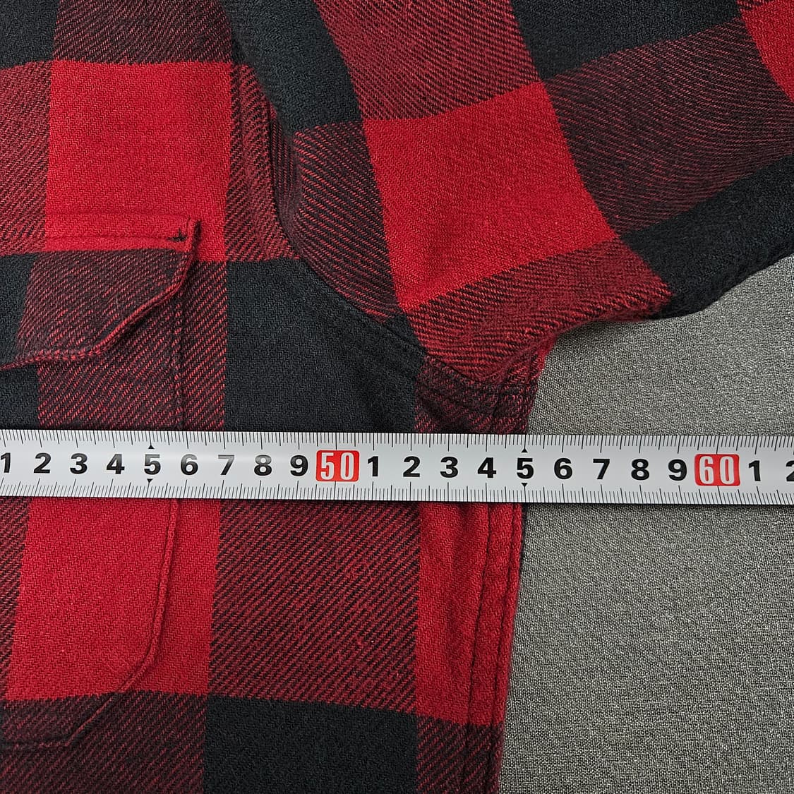 M 95-100) 리바이스 버팔로 체크 워크셔츠 상품이미지5