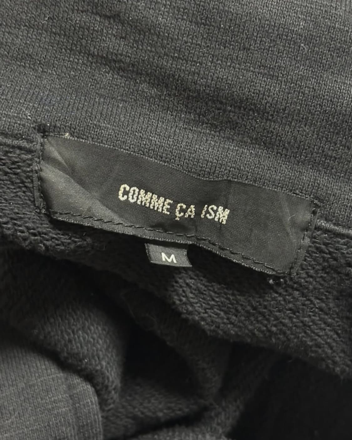 COMME CA ISM 콤사이즘 블랙 포켓 하이넥 투지퍼 집업 자켓 상품이미지8