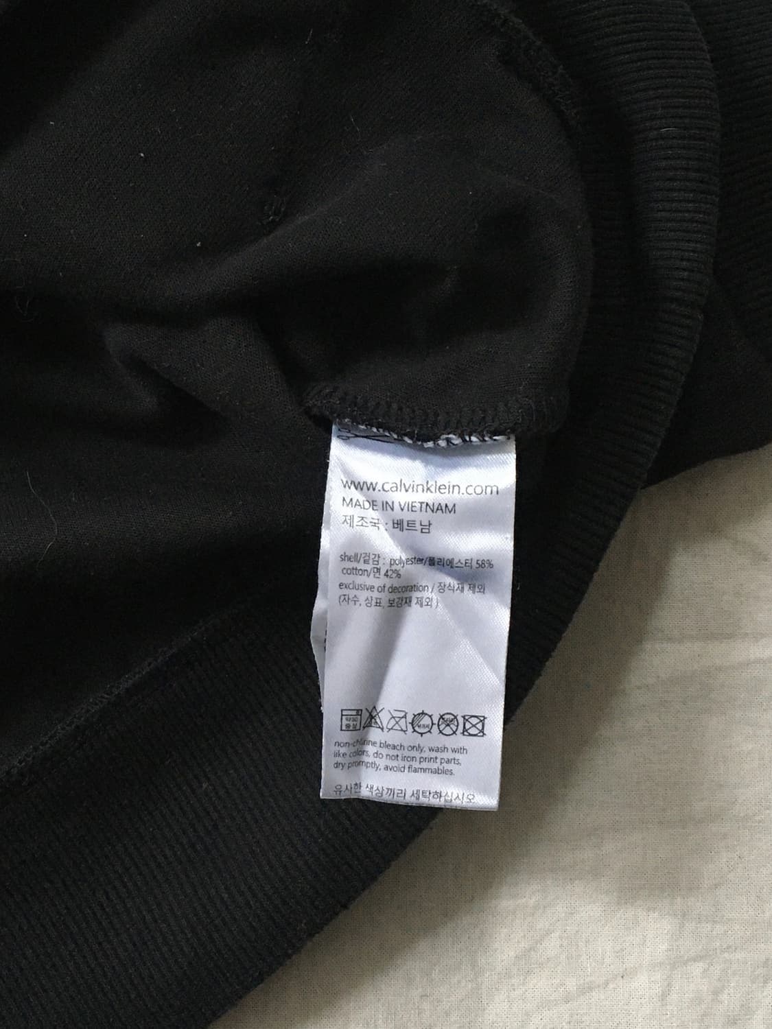 캘빈클라인 스펠 후드티 상품이미지5