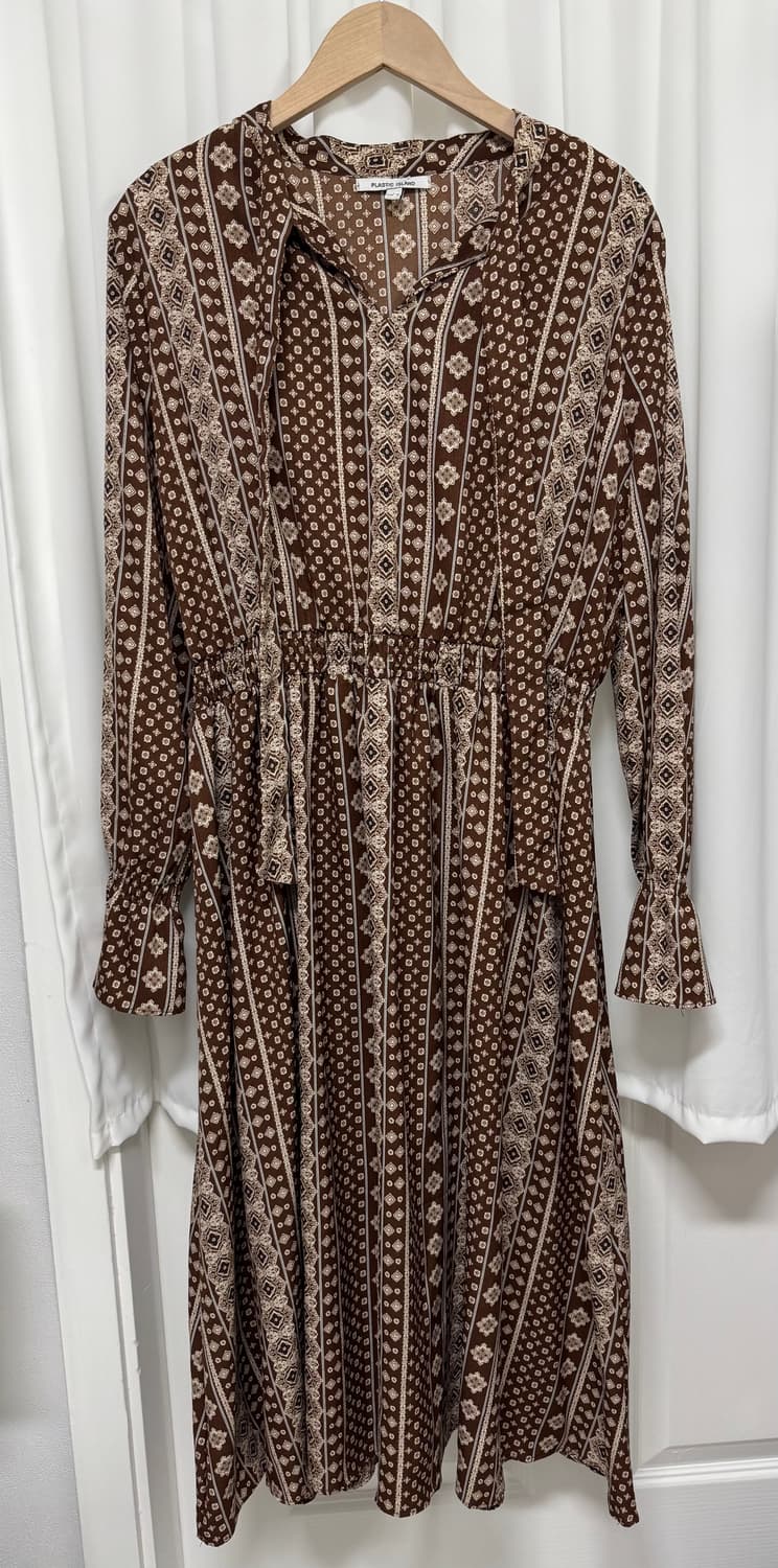 플라스틱아일랜드 에스닉 롱 원피스 상품이미지6