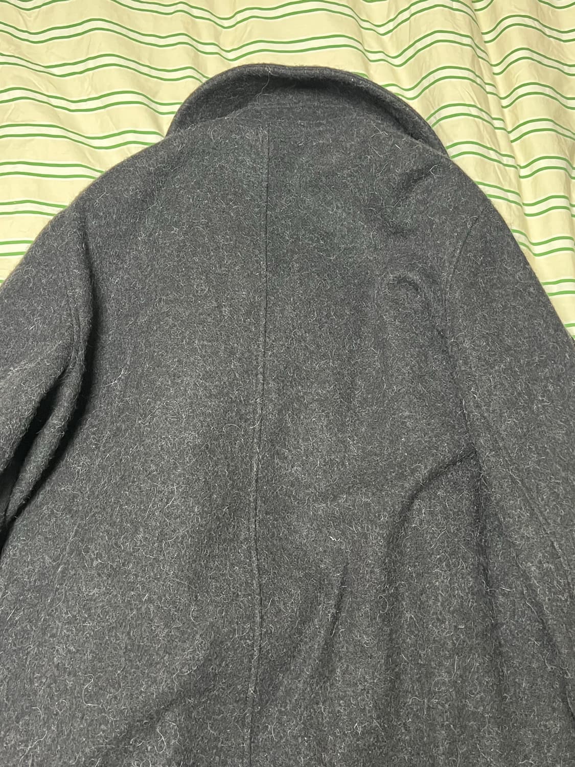 [34] 르메르 24fw 어시메트리컬 배스로브 알파카 코트 상품이미지4