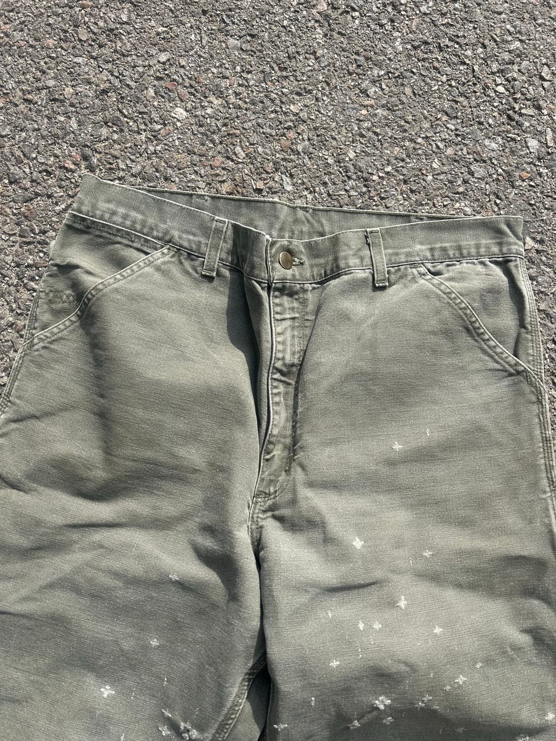 90’s 칼하트 B11 싱글니 모스그린 36in 상품이미지3