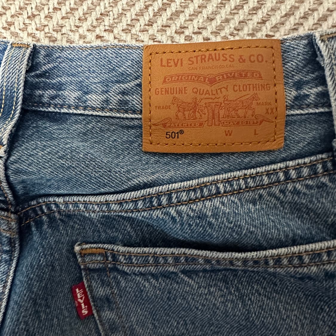 LEVI'S 501 premium denim pants 상품이미지3