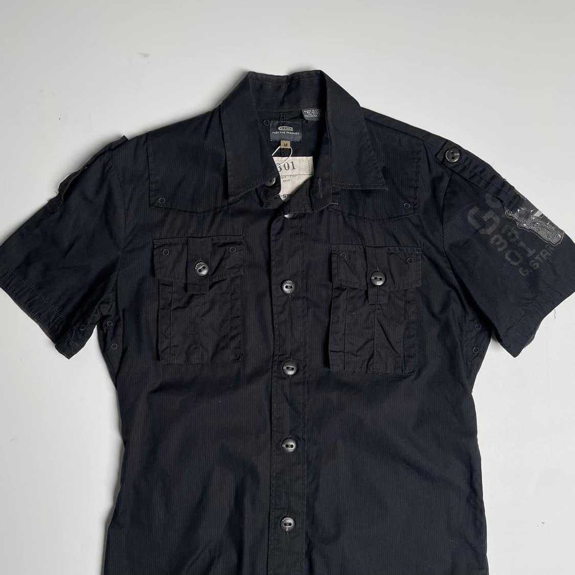 G-star 카고 밀리터리 반팔 셔츠 상품이미지2