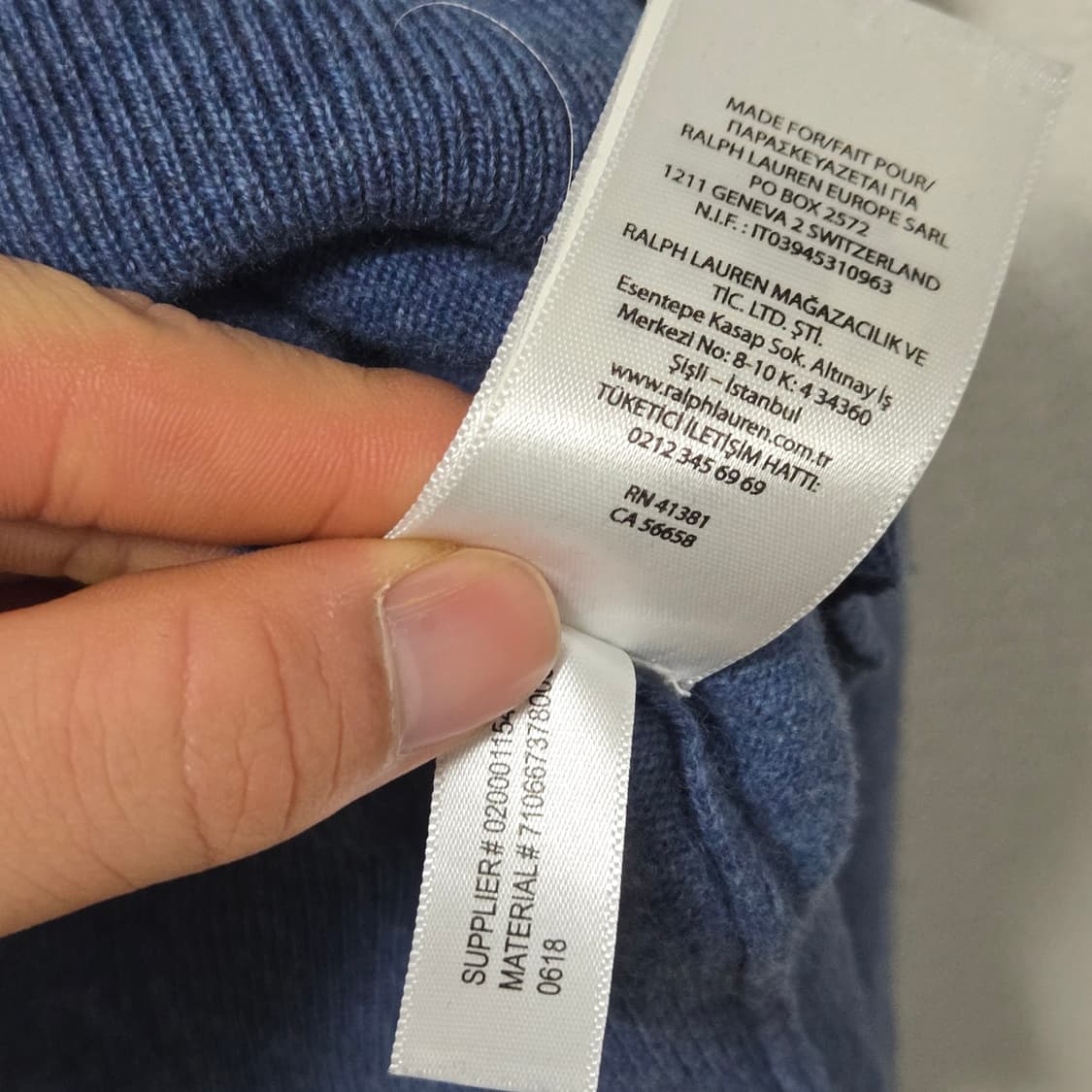 폴로랄프로렌 울 니트 / 남성 니트/ 여성 니트  상품이미지5