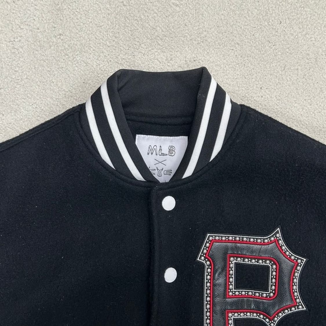 MLB X KYE 피츠버그 파이어리츠 바시티 재킷 100 상품이미지3