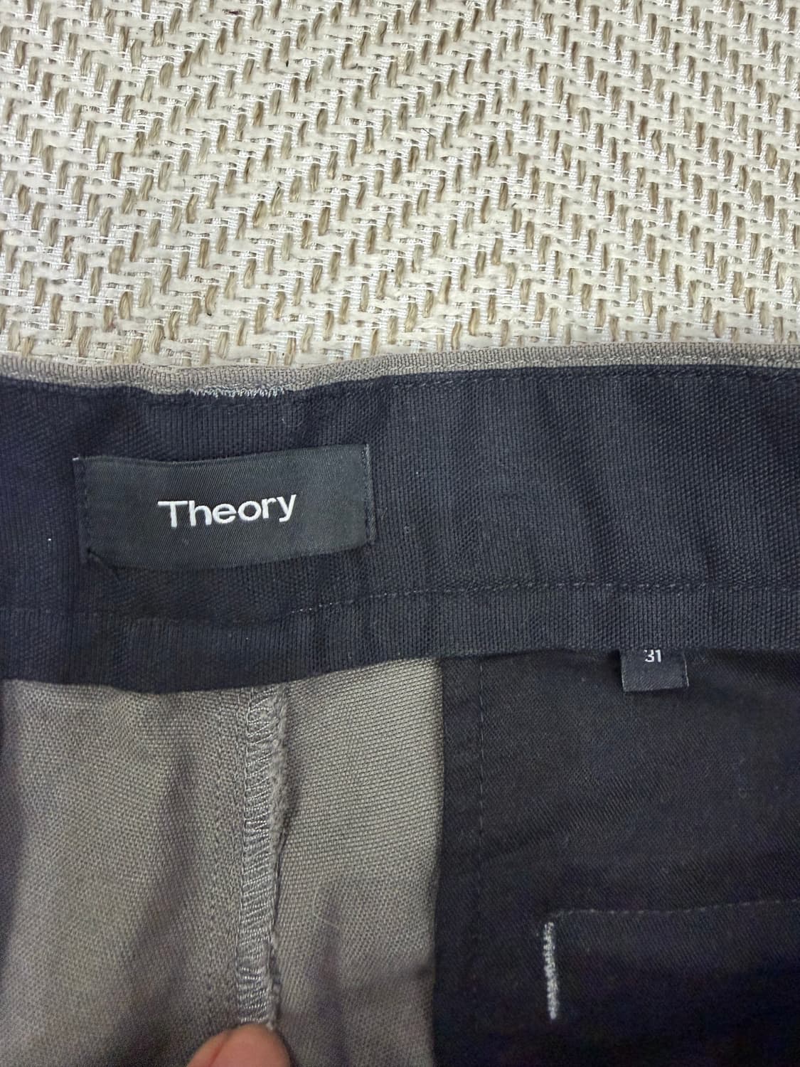 정품) Theory 띠어리 남성 바지 31  상품이미지5