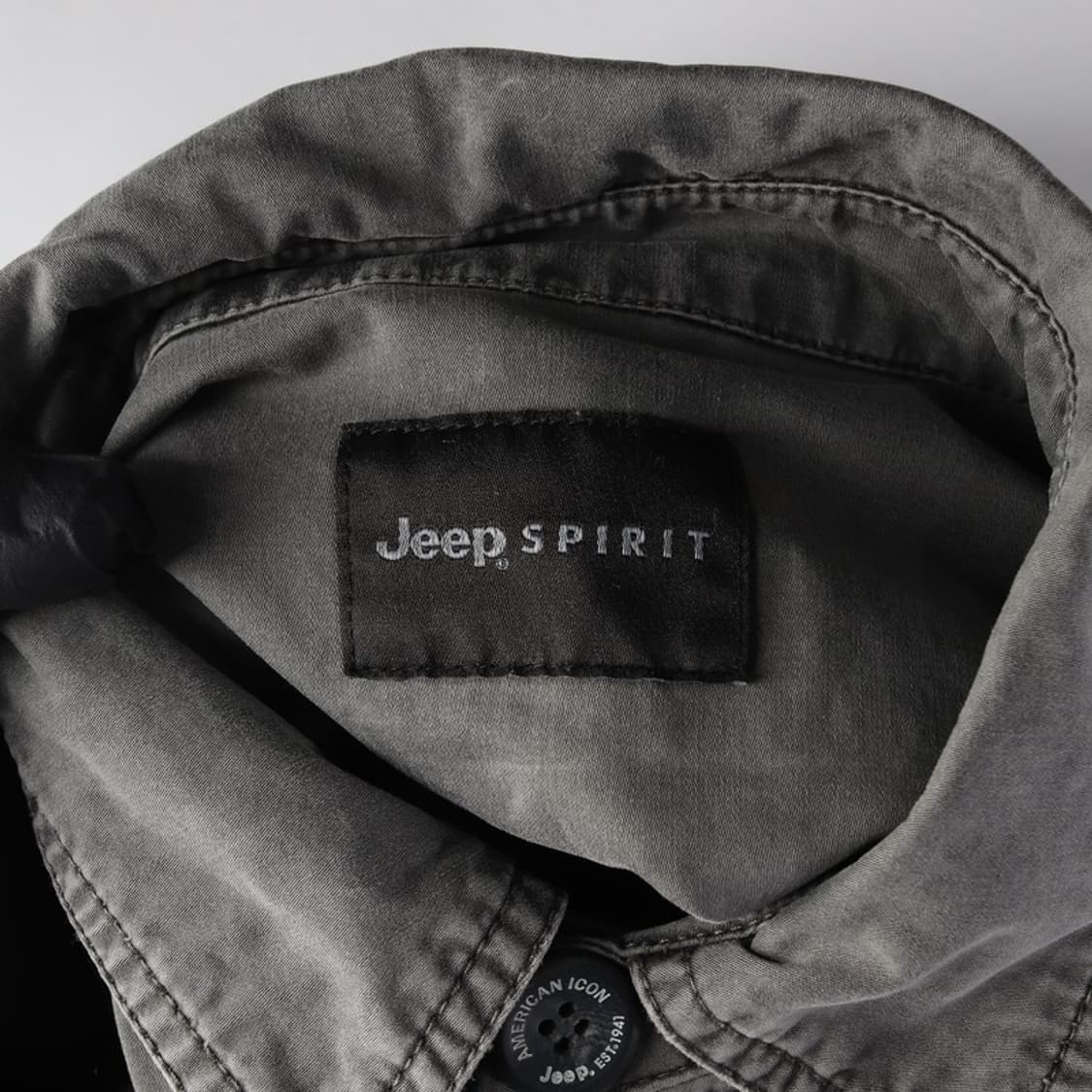 Jeep  스피릿 워싱 유틸리티 포켓 셔츠 자켓 S 상품이미지5