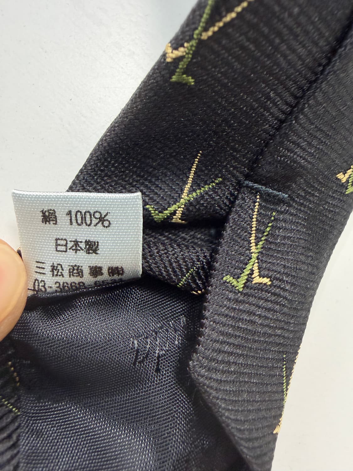 빈티지 실크 넥타이 9.5cm 상품이미지6