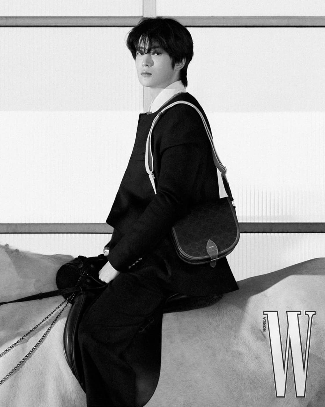 [NCT 재현님 착용] 셀린느 21fw 울 플라넬 자켓[ 상품이미지1