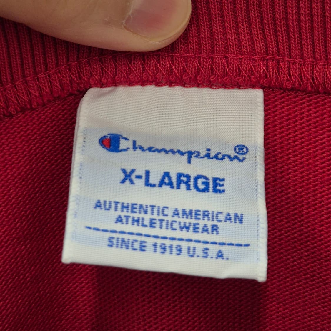 챔피온 빅로고 반팔 티셔츠 XL 상품이미지5