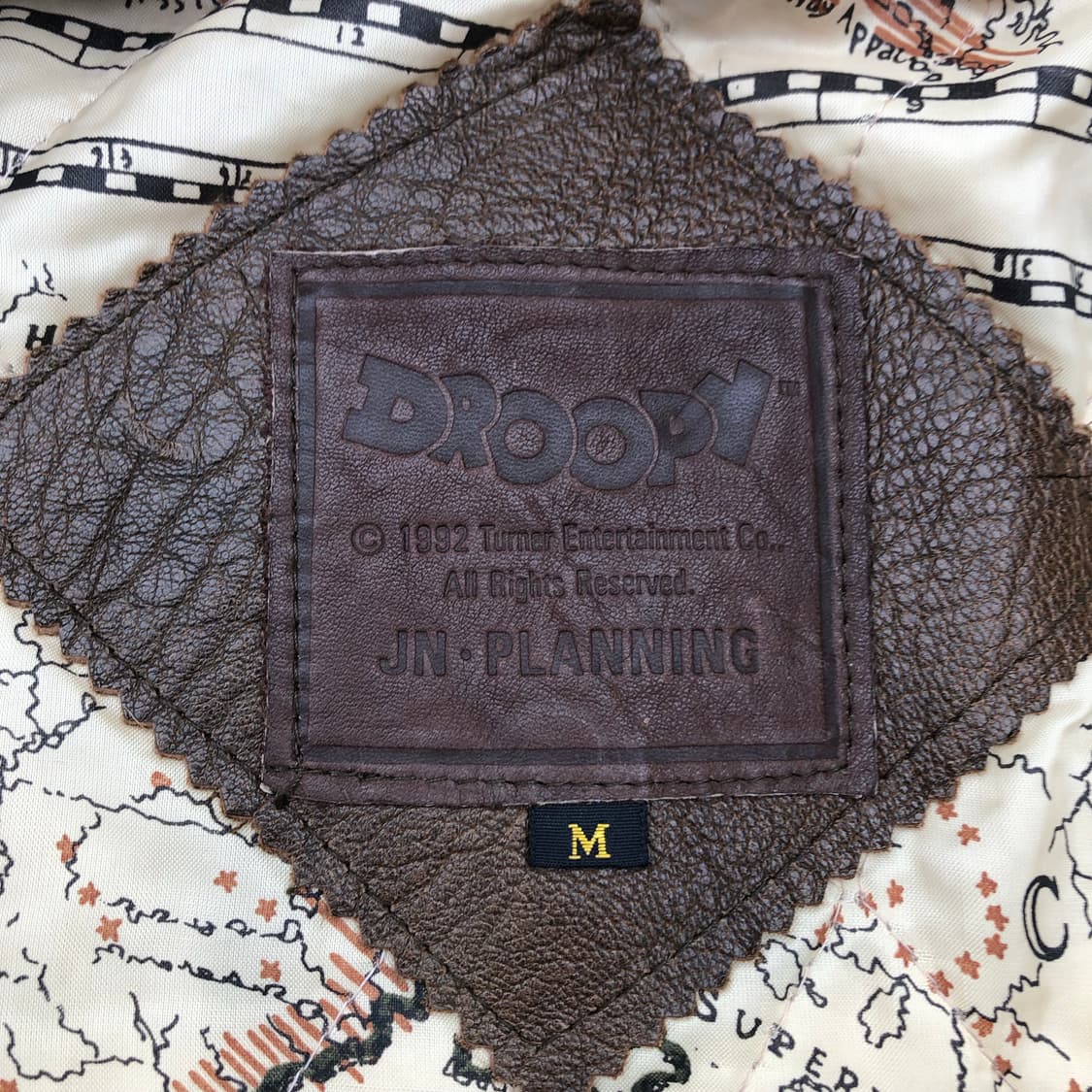 [L] 90s Droopy A-2 소가죽 자켓 상품이미지9