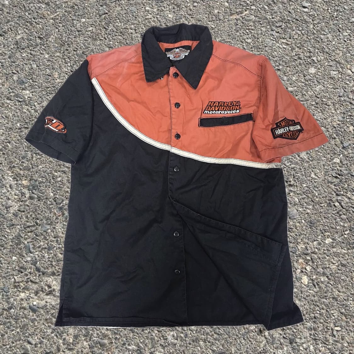 할리 데이비슨 2005 모터사이클 반팔셔츠 상품이미지2