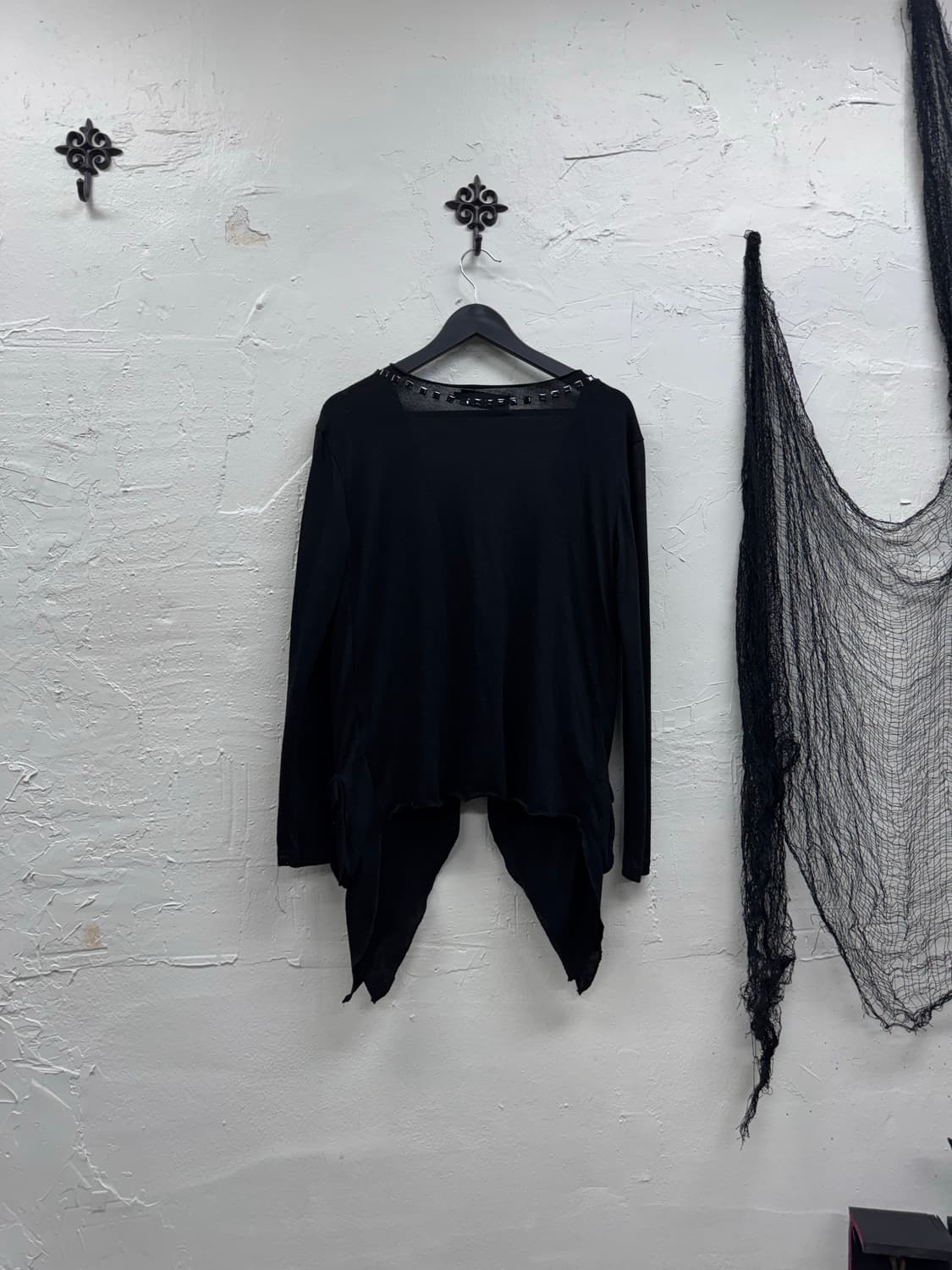 Cavaria 00s stud gimmick cardigan 상품이미지7