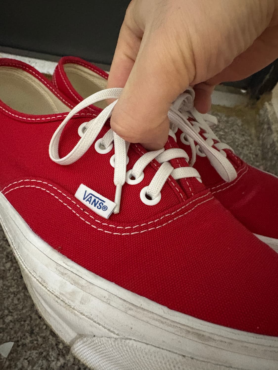 반스 볼트 OG 어센틱 LX 레드 290 상품이미지5