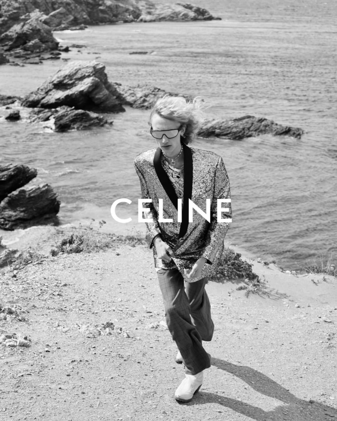 [NCT 착용] 셀린느 22ss 체크 플레어 팬츠 상품이미지3