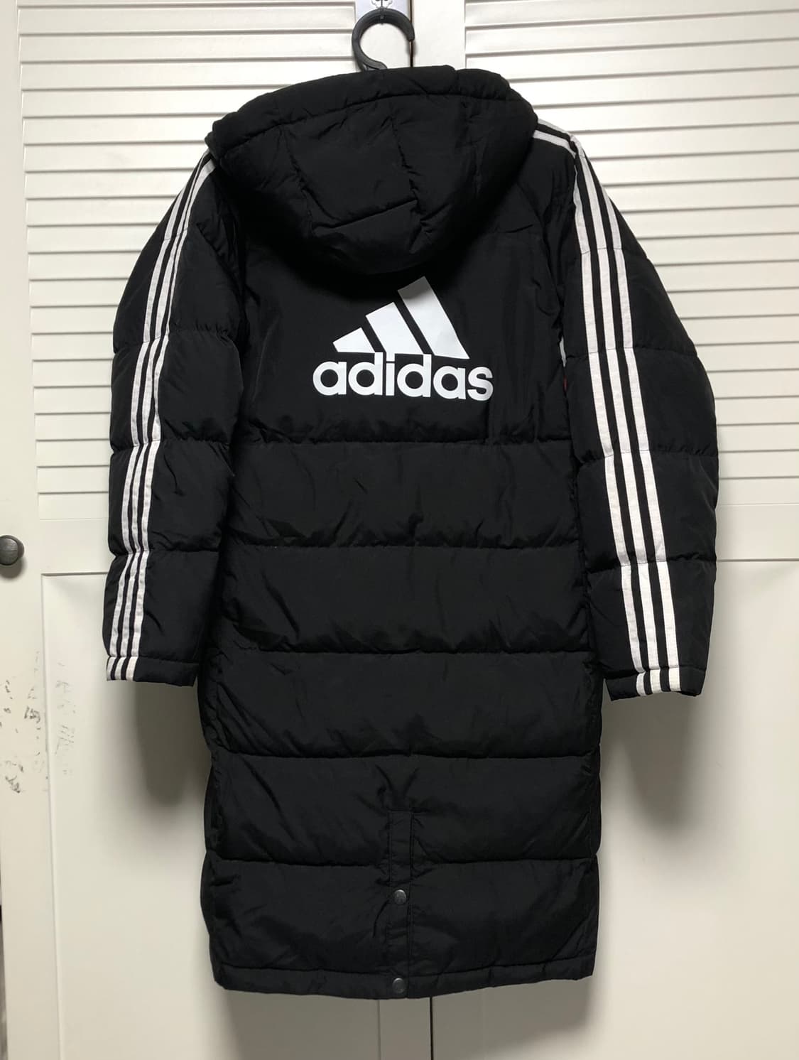 아디다스 삼선 롱패딩 깔끔 자켓 패딩 상품이미지2