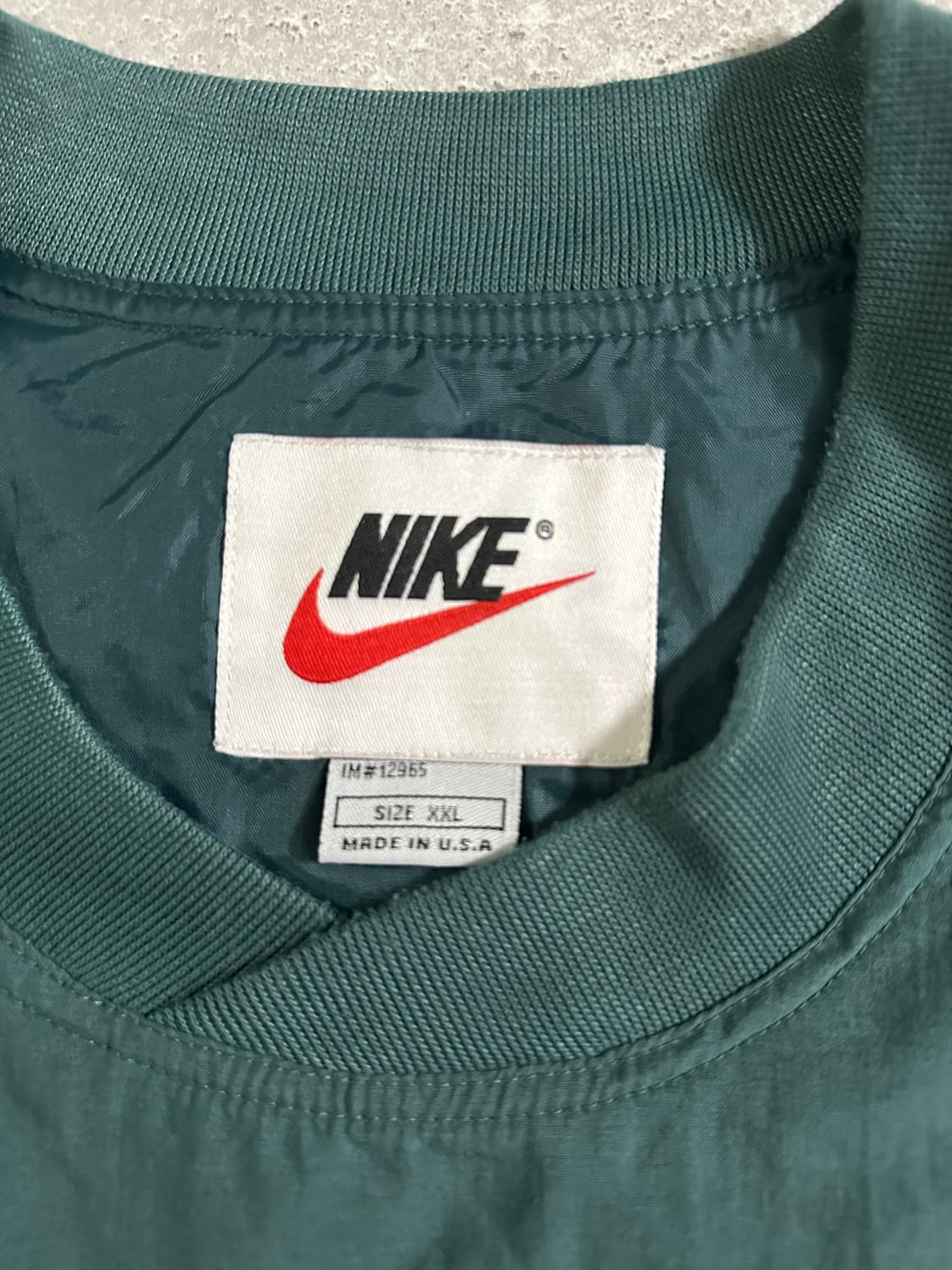 Nike 90s USA 빈티지 스우시 나일론 풀오버 상품이미지4