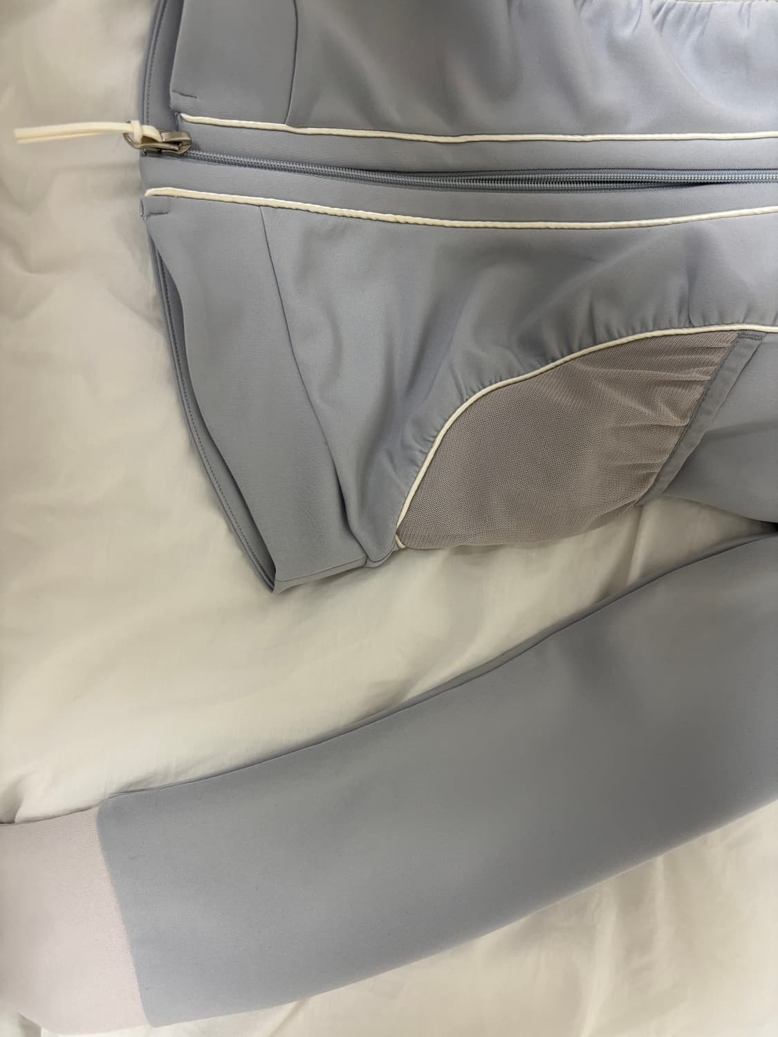 SCULPTOR Shirring Zip-Up JerseyBallerina 상품이미지3