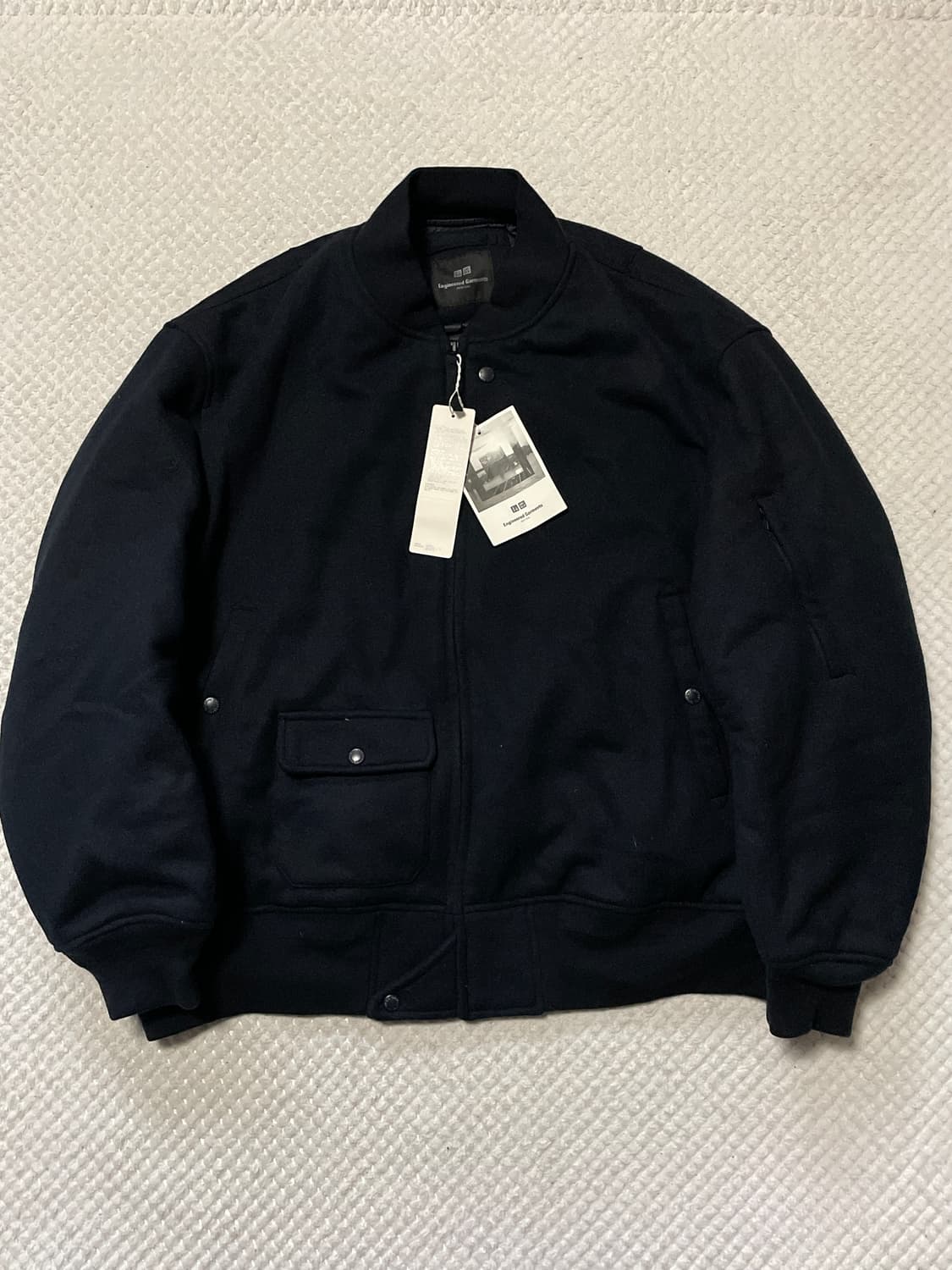 유니클로 X 엔지니어드 가먼츠 쇼트 블루종 네이비 상품이미지1