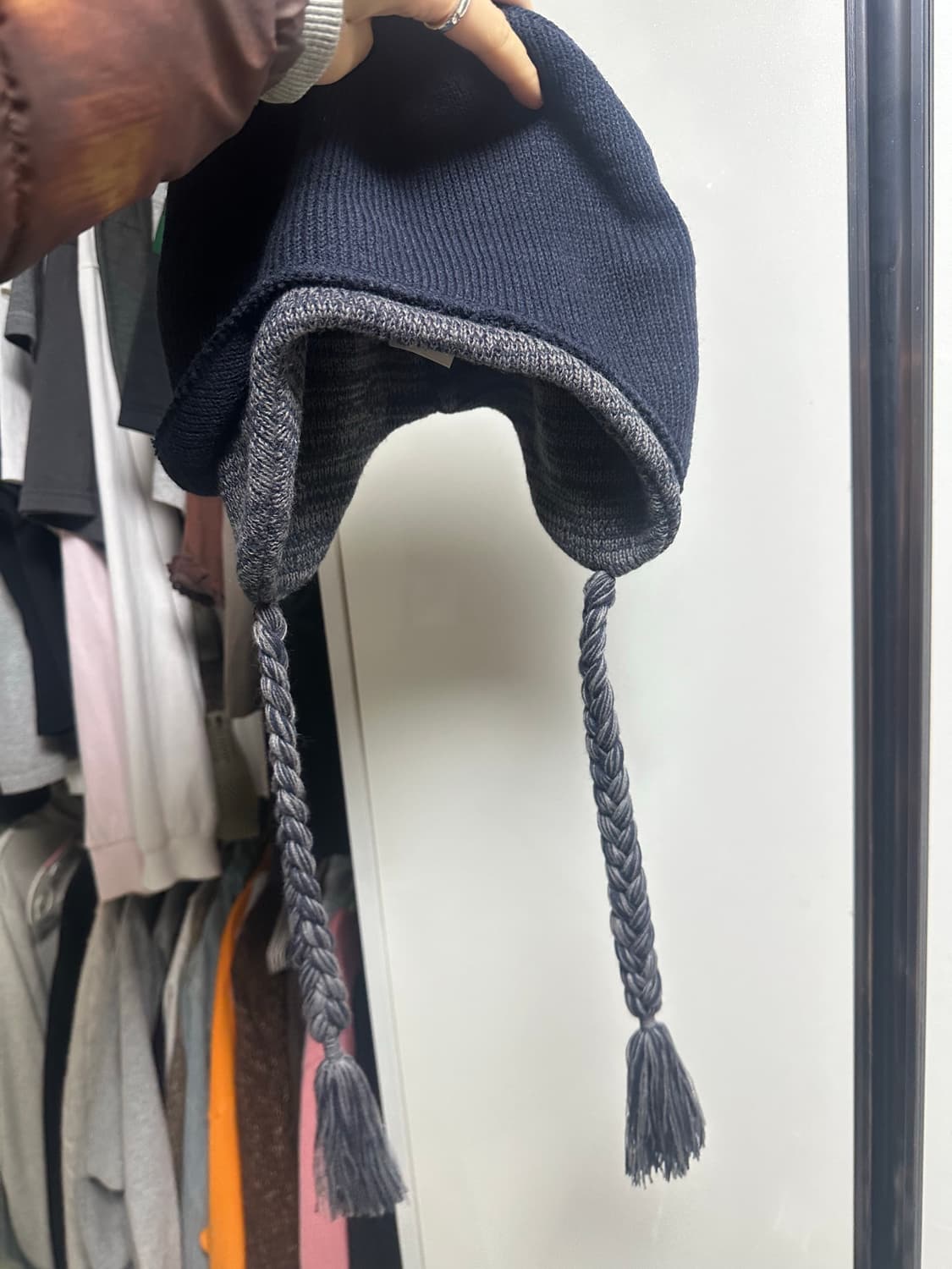 코이세이오 COYSEIO TROOPER BEANIE NAVY  상품이미지1