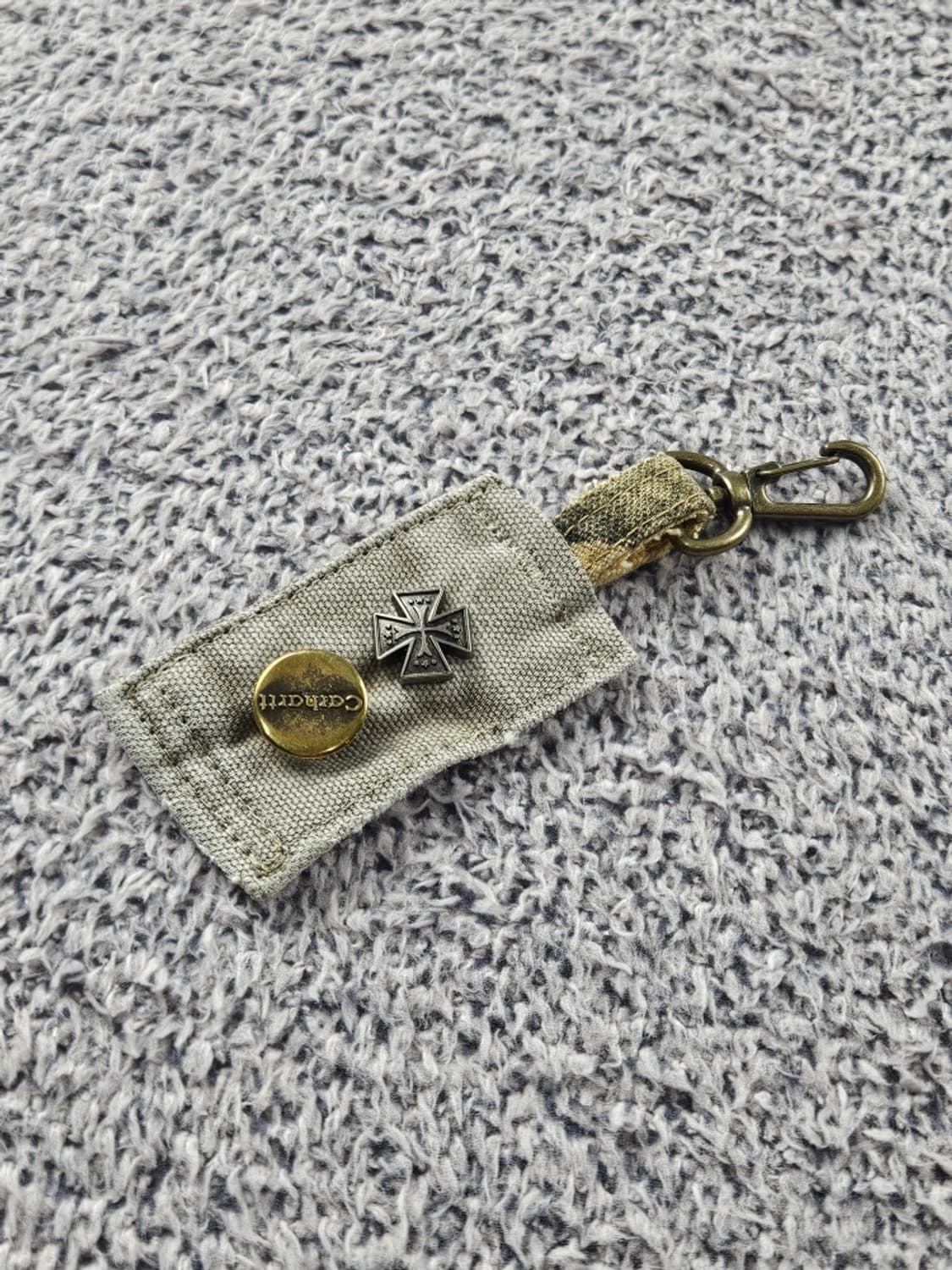 칼하트 버튼 핸드메이드 커스텀 카라비너 키링 ( OS ) / 10893 상품이미지1