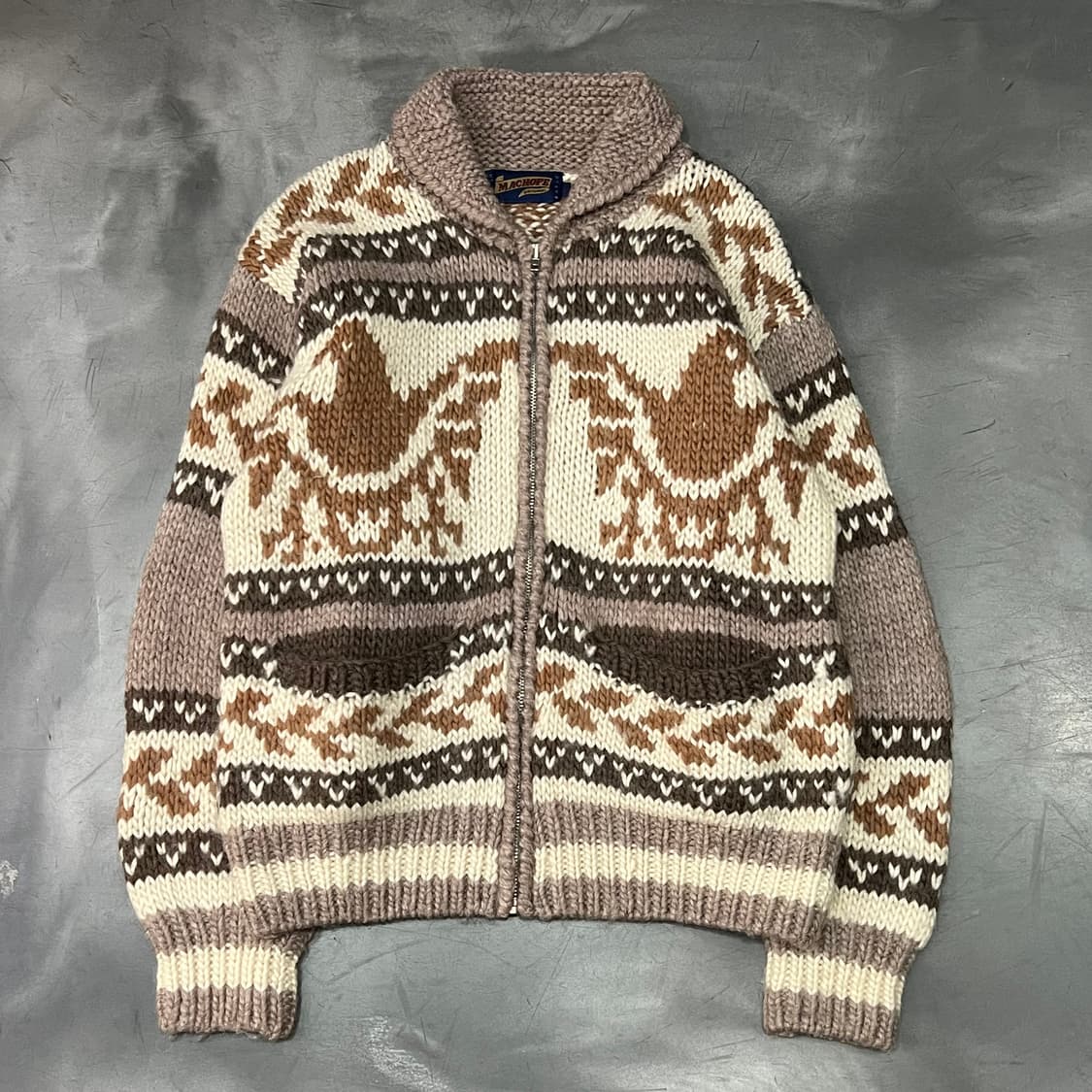  맥호프 울 코위찬 집업 y14451 상품이미지1