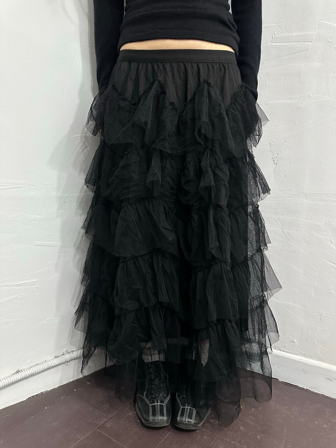 sha layered long skirt 상품이미지4