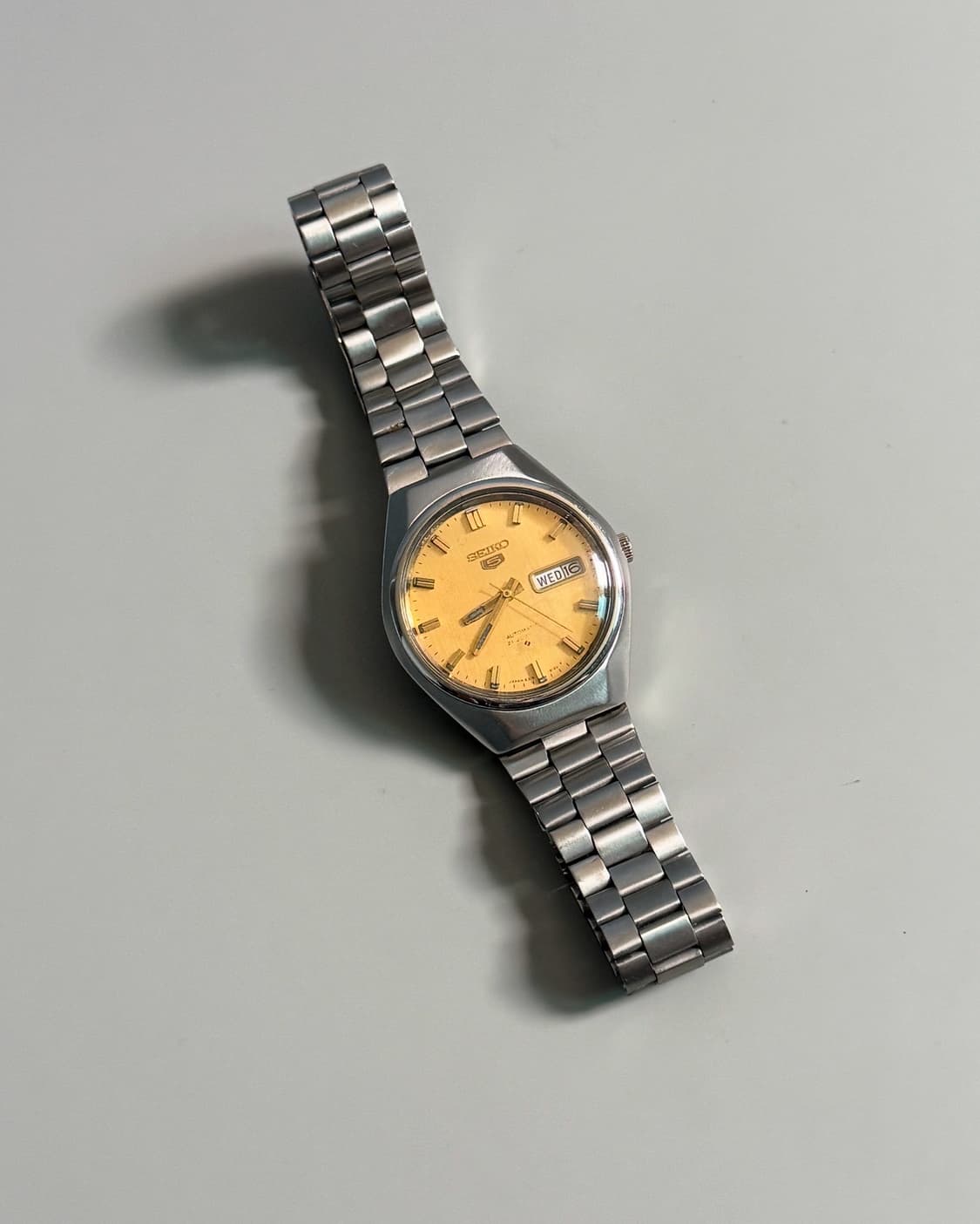vintage SEIKO 5 Automatic metal watch 상품이미지2