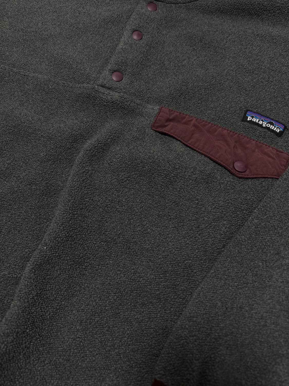 파타고니아 신칠라 니켈 버건디 S 상품이미지4