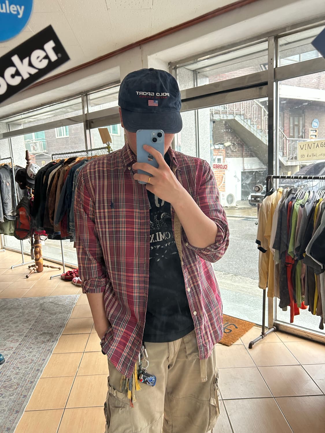 00‘s 폴로 체크셔츠 상품이미지7